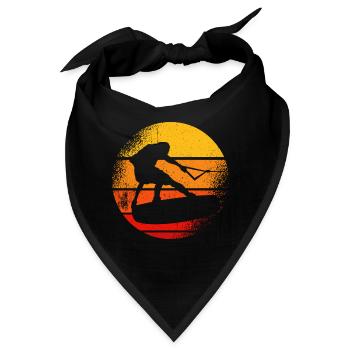 Wakeboard Wakeboarding - Bandana - Schwarz - Vorne