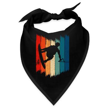 Wakeboard Vintage Wakeboarding - Bandana - Schwarz - Vorne