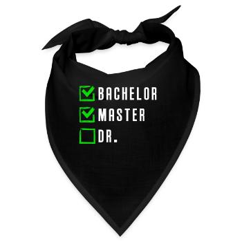 Master Abschluss Master 2022 - Bandana - Schwarz - Vorne