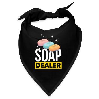 Soap Dealer Seife Machen - Bandana - Schwarz - Vorne