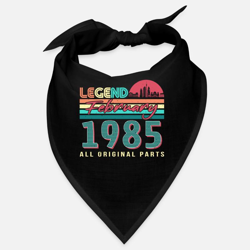 Born February 1985 Retro Bandana