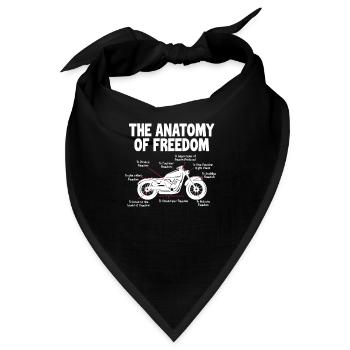 Biker - Bandana - Schwarz - Vorne