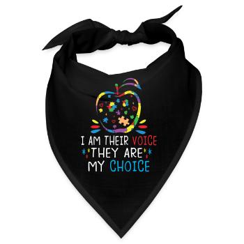 Sonderschullehrer Sped Teacher Inclusion - Bandana - Schwarz - Vorne