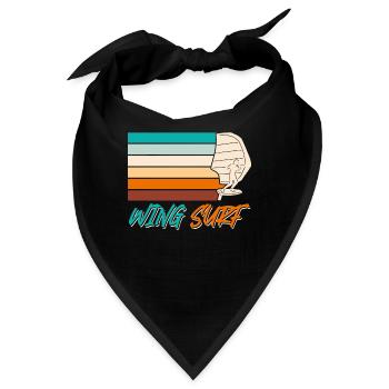 Wing Surf Wing Foil Wing Foiler - Bandana - Schwarz - Vorne