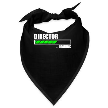 Director Loading Bar - Bandana - Schwarz - Vorne