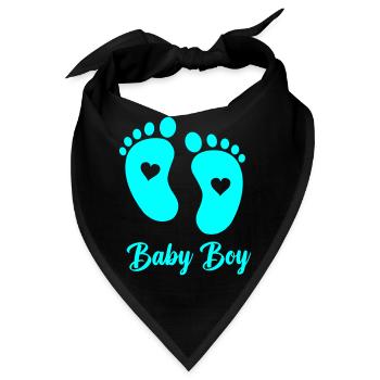 Baby Boy - Bandana - Schwarz - Vorne