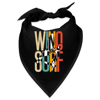 Wing Surf Wing Foil Wing Foiler - Bandana - Schwarz - Vorne