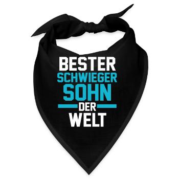 Bester Schwiegersohn - Bandana - Schwarz - Vorne