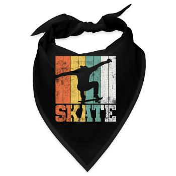Skateboarden Skateboarder - Bandana - Schwarz - Vorne