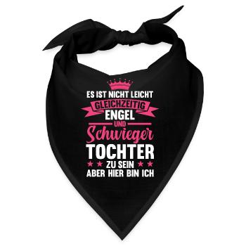 Schwiegertochter - Bandana - Schwarz - Vorne
