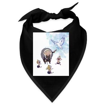 Magie der Vorfahren - Bandana - Schwarz - Vorne