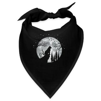 Tiger - Bandana - Schwarz - Vorne