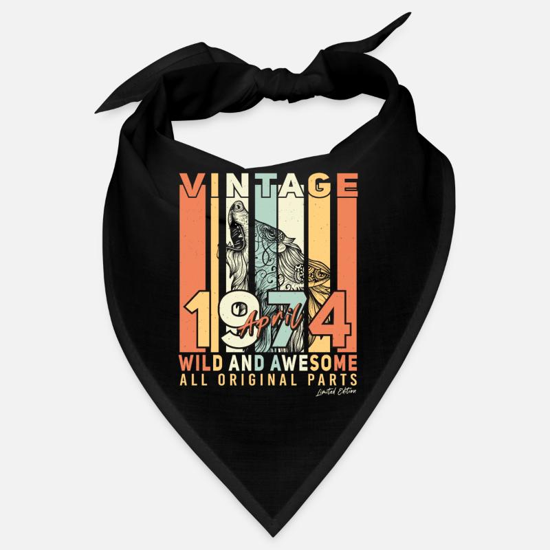 Original Retro Avril 1974 Bandana