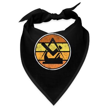 Tischler - Bandana - Schwarz - Vorne