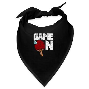 Ping-Pong Tischtennis - Bandana - Schwarz - Vorne