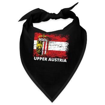 Oberösterreich - Österreich Upper Austria / Linz - Bandana - Schwarz - Vorne