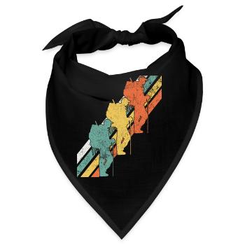 Wandern Wanderer - Bandana - Schwarz - Vorne