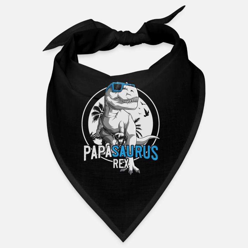 Papasaurus Papa Dinosaurier Vatertag Geschenk Bandana