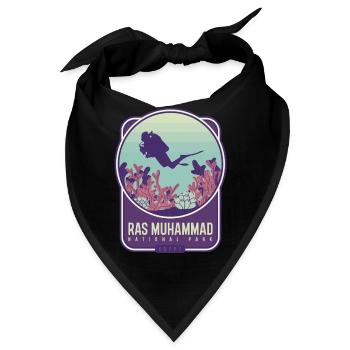Ras-Muhammad-Nationalpark - Ägypten - Bandana - Schwarz - Vorne
