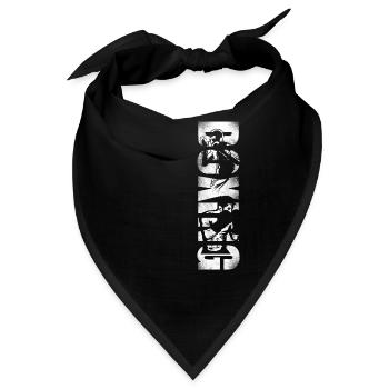 Boxing Vintage Boxing - Bandana - Schwarz - Vorne