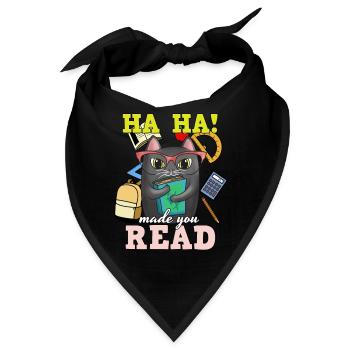 Lehrer - Bandana - Schwarz - Vorne