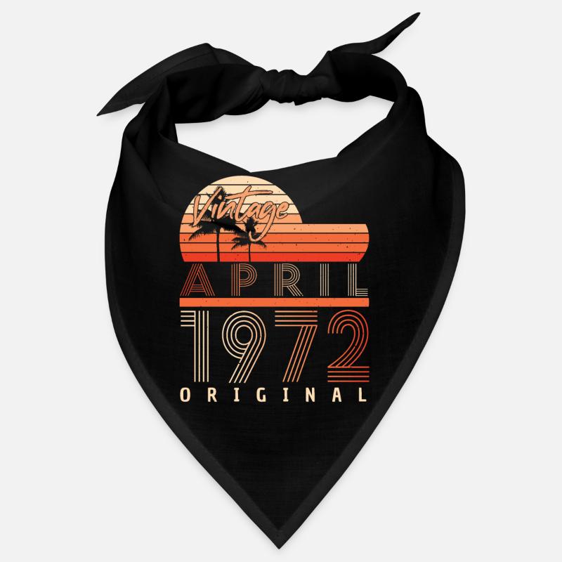 50e anniversaire avril 1972 Bandana