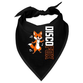Disco Fuchs - Bandana - Schwarz - Vorne