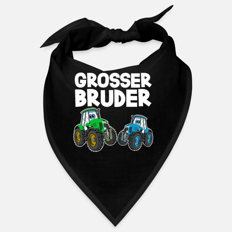 Grosser Bruder Traktor Bandana