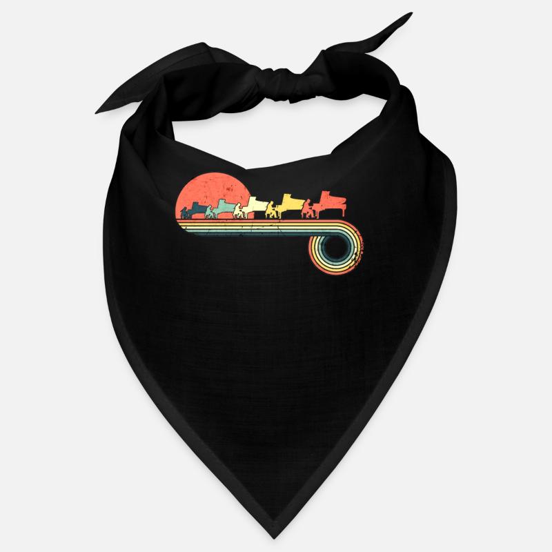 Pianist, der Bandana