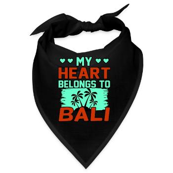 Bali - Bandana - Schwarz - Vorne