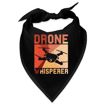 Drone - Bandana - Schwarz - Vorne
