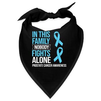 Prostatakrebs Prostata Krebs Chemo - Bandana - Schwarz - Vorne
