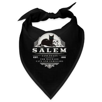 Salem Sanctuary für Vertraute - Bandana - Schwarz - Vorne