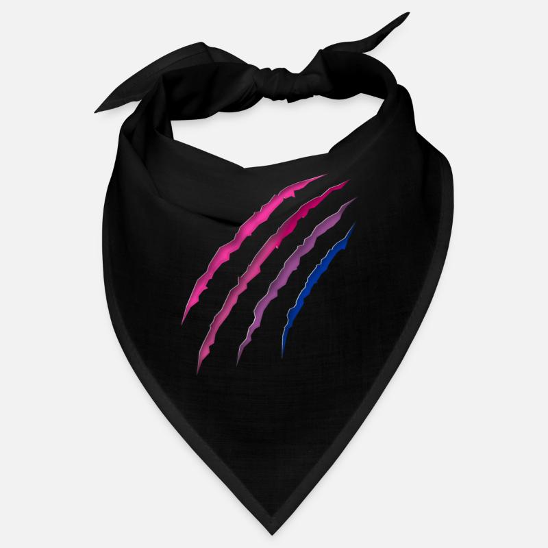 Bisexuel Bi Pride Flag Scratch Bandana
