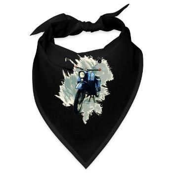 Simson Schwalbe - Bandana - Schwarz - Vorne