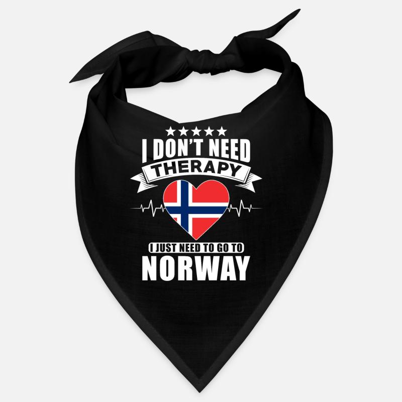 Norway I do not need Therapy Bandana