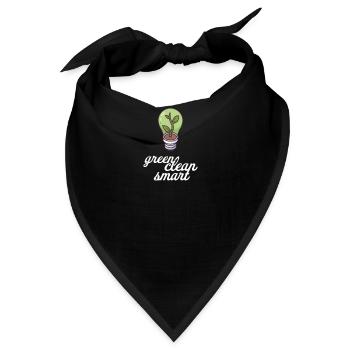 Erneuerbare Energien I Energiewende Strom - Bandana - Schwarz - Vorne