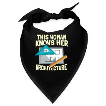 Architekt - Bandana - Schwarz - Vorne