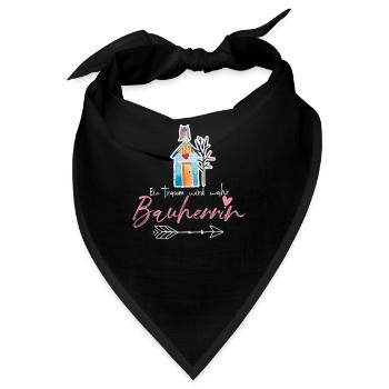 Bauherrin - Bandana - Schwarz - Vorne