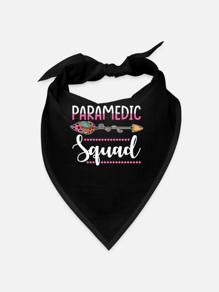 Paramedic Squad Women - Bandana - black - Front