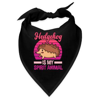 Igel Igel Igel - Bandana - Schwarz - Vorne