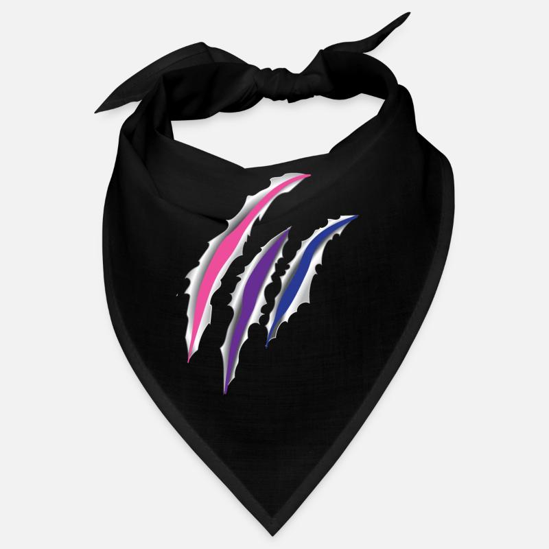 Bisexuel Bi Pride Flag Scratch Bandana