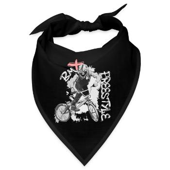 BMX Freestyle - Bandana - Schwarz - Vorne