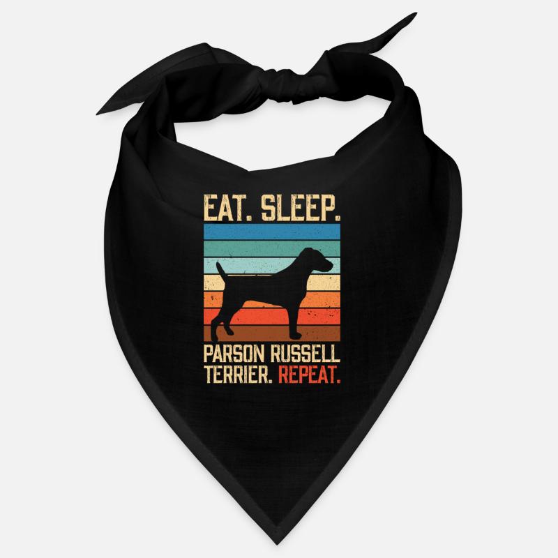 Eat sleep Parson Russell terrier Repeat Bandana