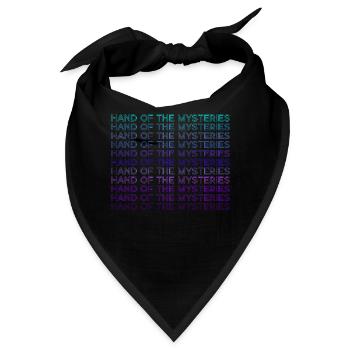 Hand der Geheimnisse Alchemie Alchemist Retro - Bandana - Schwarz - Vorne
