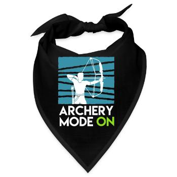 Archery Mode On Compoundbogen - Bandana - Schwarz - Vorne