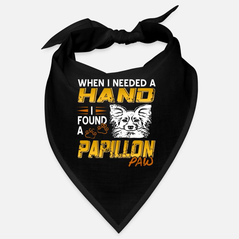Als ich eine Hand brauchte, fand ich eine Papillon Bandana