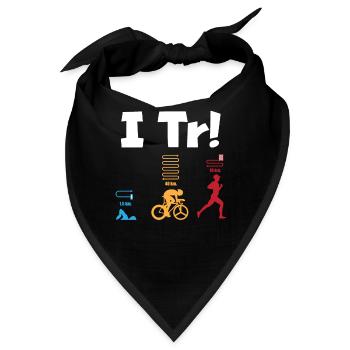 Triathlon - Bandana - Schwarz - Vorne