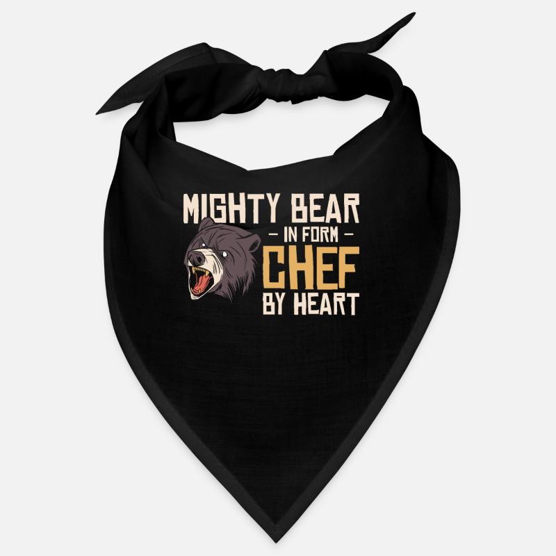 Chefkoch Beast Tierliebhaber Bär Kochende Bandana