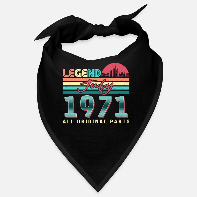 Alles Original 1971 Im Juli Bandana